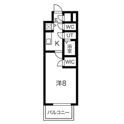 ワールドアイ阿波座パークサイドの物件間取画像